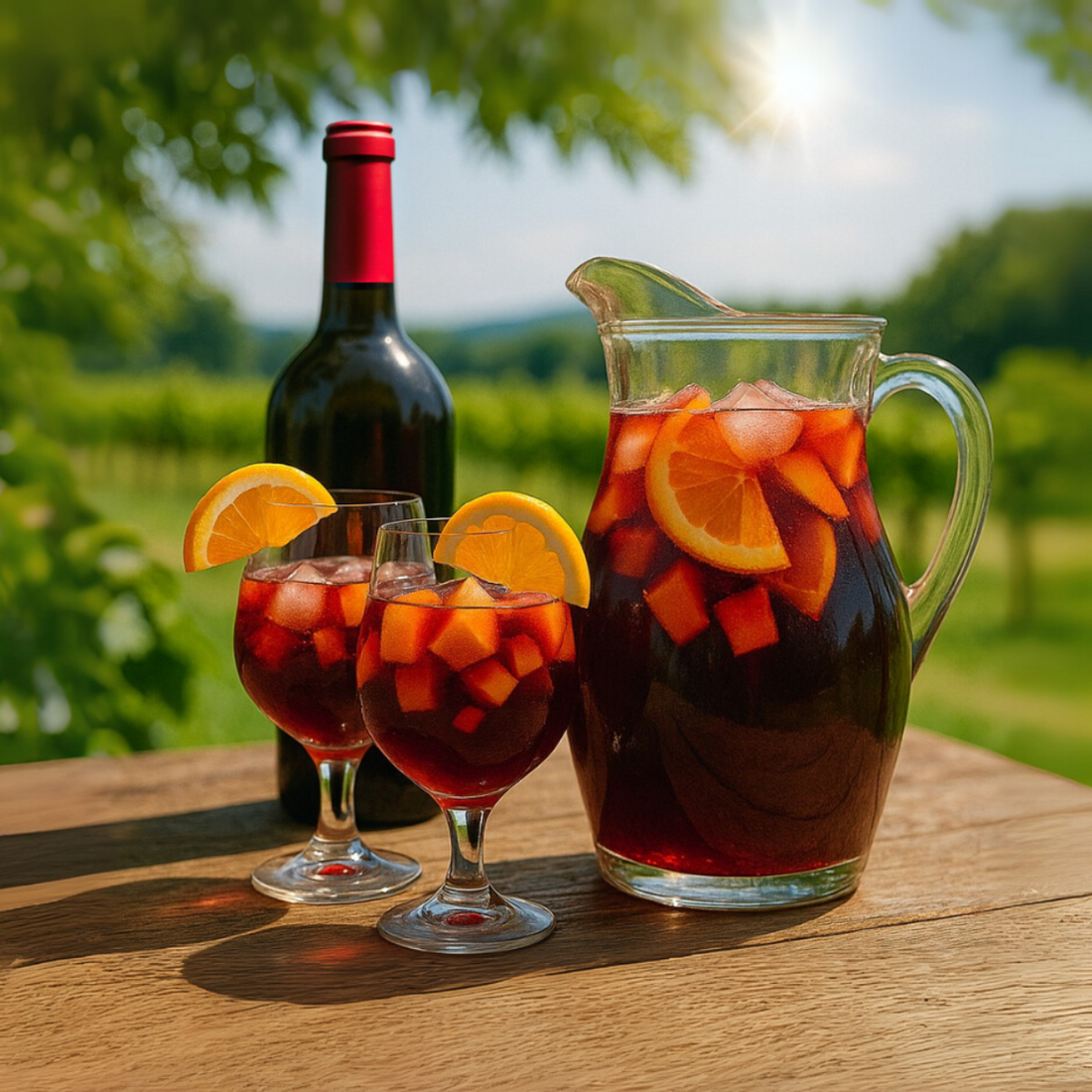Sangria rouge de l'Orpailleur
