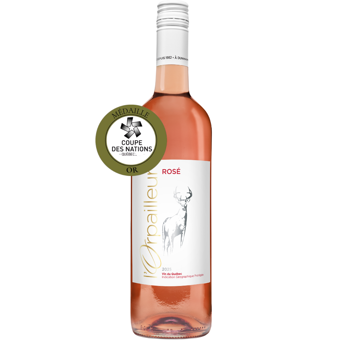 L'Orpailleur Rosé | Quebec Rosé Wine | Vignoble de l'Orpailleur