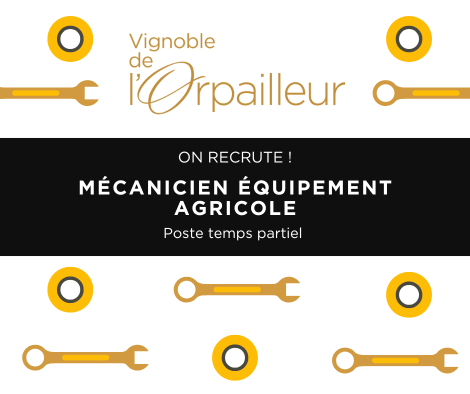 🔧 Offre d’emploi: mécanicien(ne) agricole recherché(e) – temps partiel