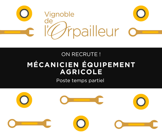 🔧 Offre d’emploi: mécanicien(ne) agricole recherché(e) – temps partiel