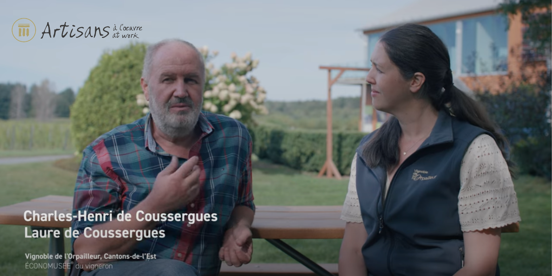 Charger la vidéo : L'expérience Artisans à l'oeuvre | Vignoble de l'Orpailleur